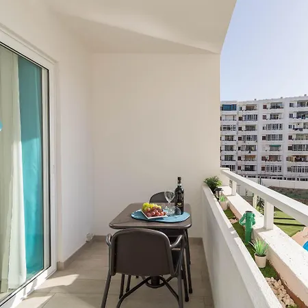 El Molino Canario, Estudio Vista Piscina Apartment
